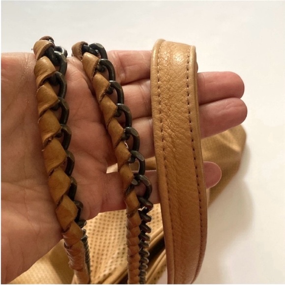 Carla Mancini Bag Tote Perforated Leather Shoulder Bag with pouch - Picture 12 of 16